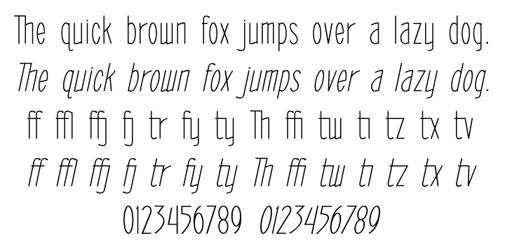 ABTS Oklahoma Light Font preview